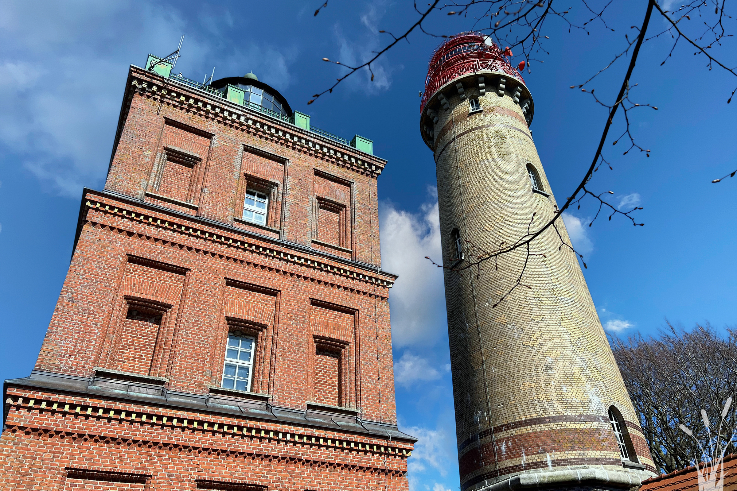 Rügen Kap Arkona Schinkelleuchtturm und Leuchtturm